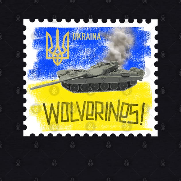 Ukraine Stamp by Dirty Custard Designs 